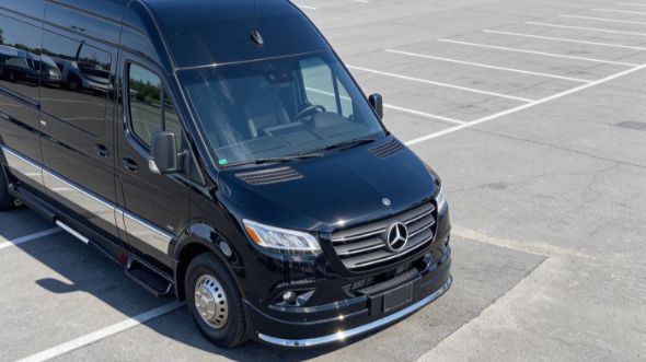 arlington sporting event sprinter van rental