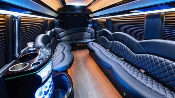 arlington sprinter limousine interior