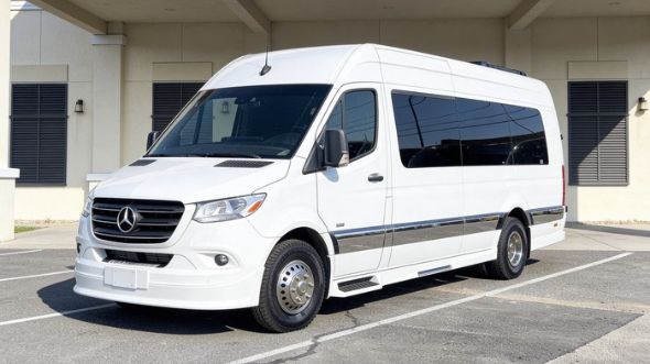arlington wedding sprinter van rental