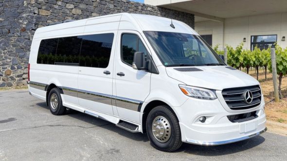 arlington wine tour sprinter van rental