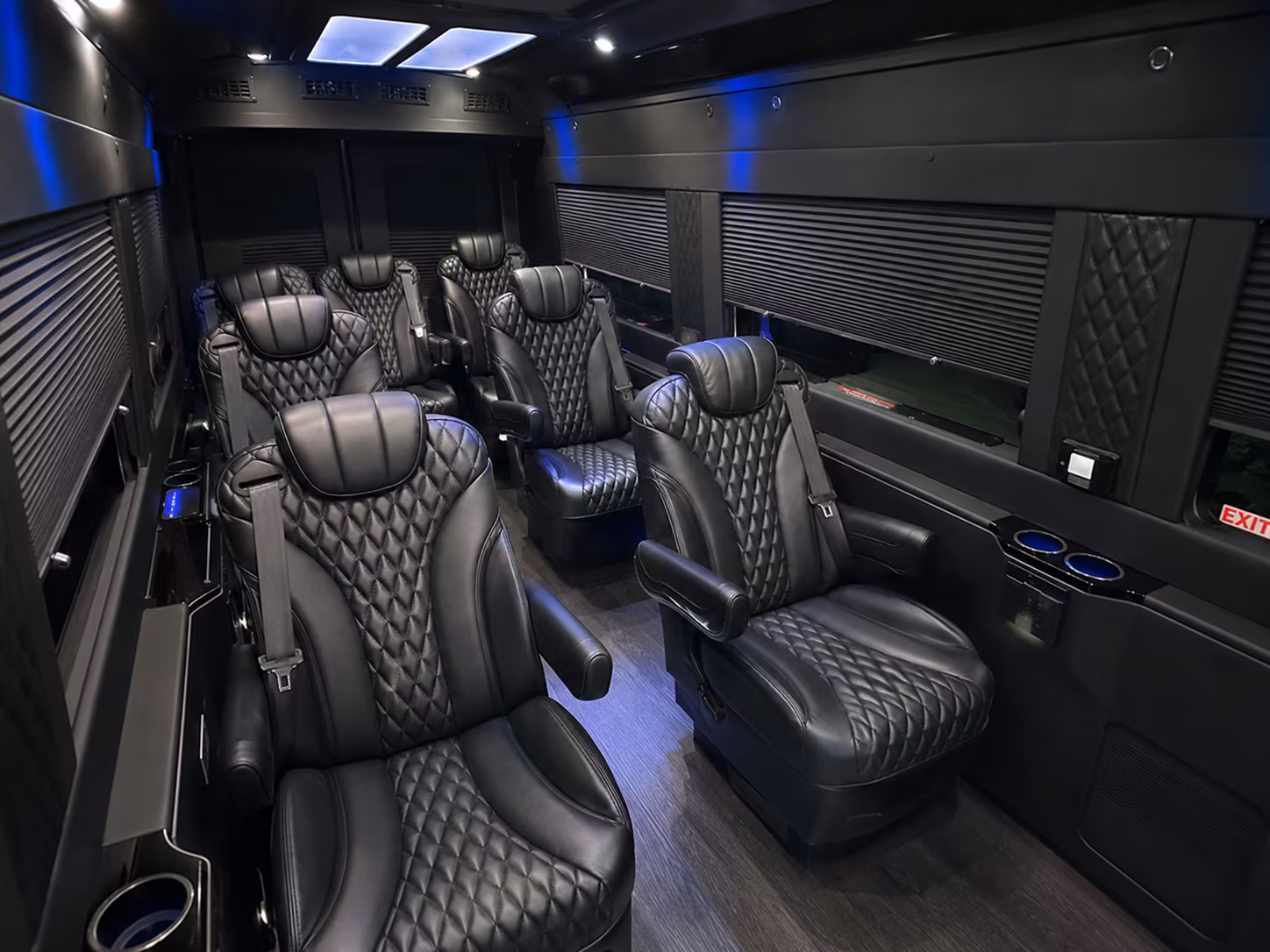 arlington 12 passenger sprinter van inside