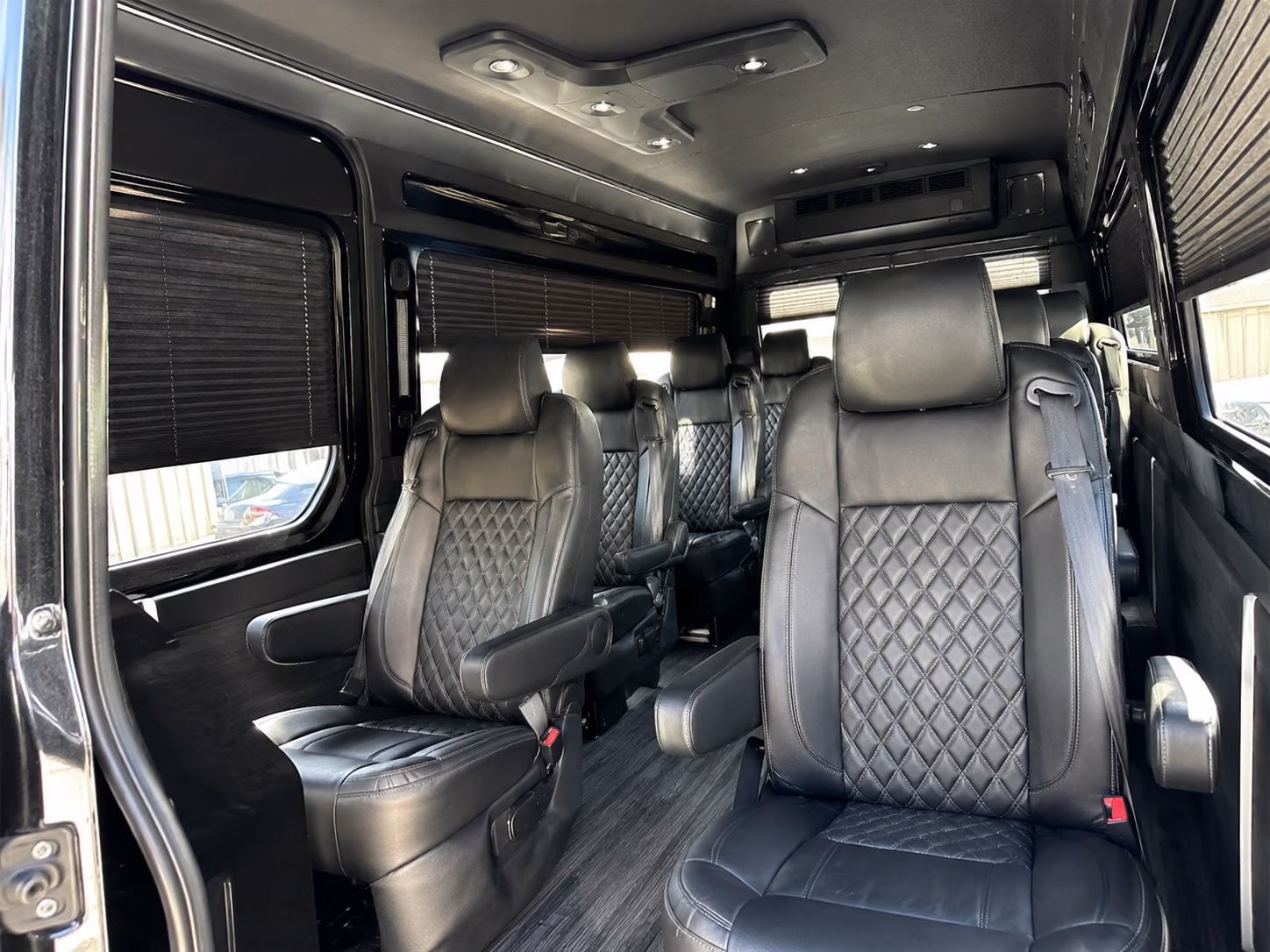 arlington 18 passenger sprinter van interior