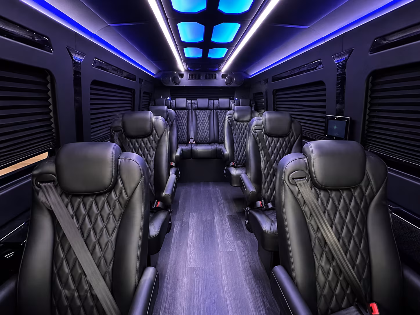 arlington 20 passenger sprinter van inside