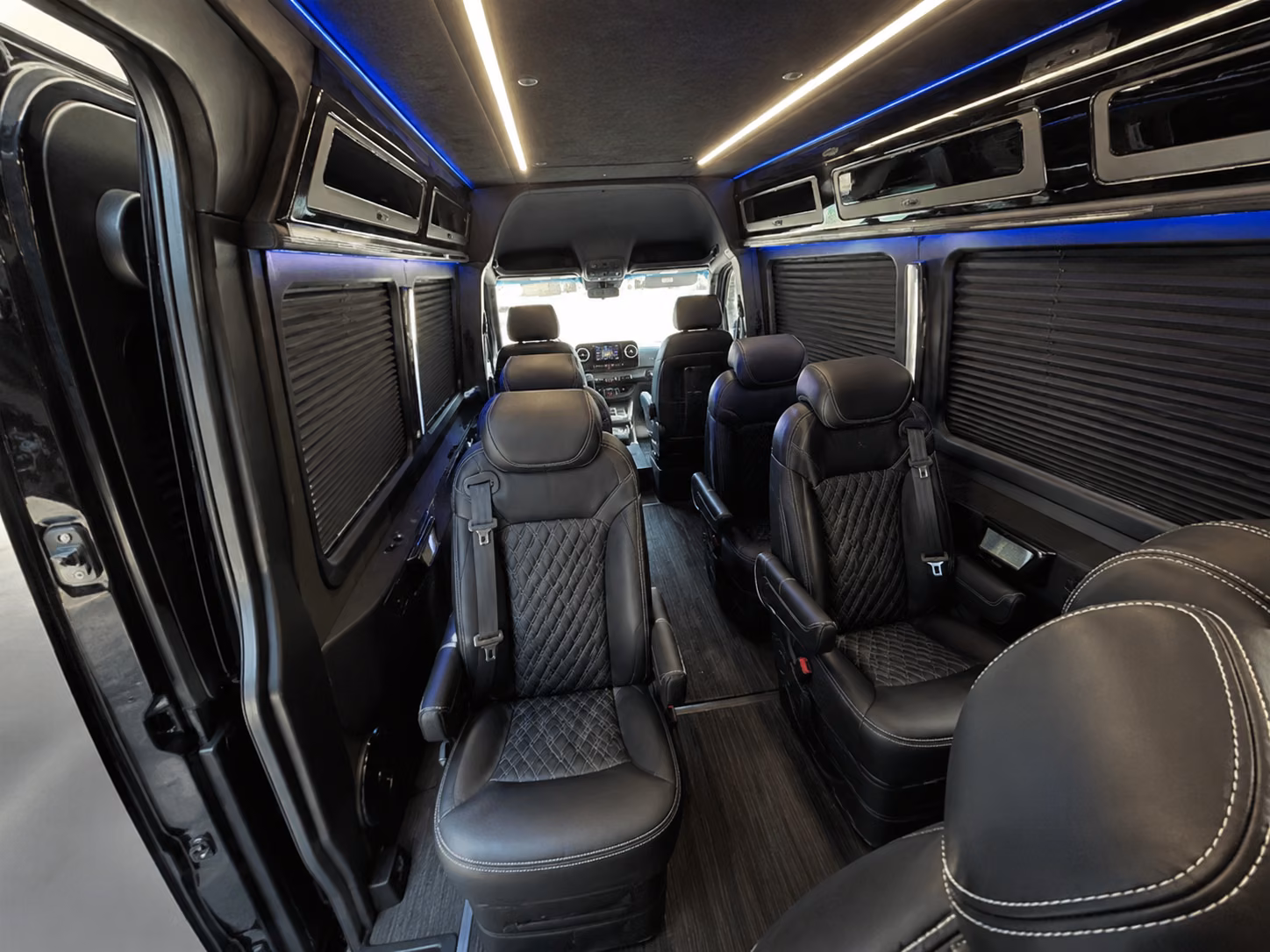 arlington 8 passenger sprinter van inside