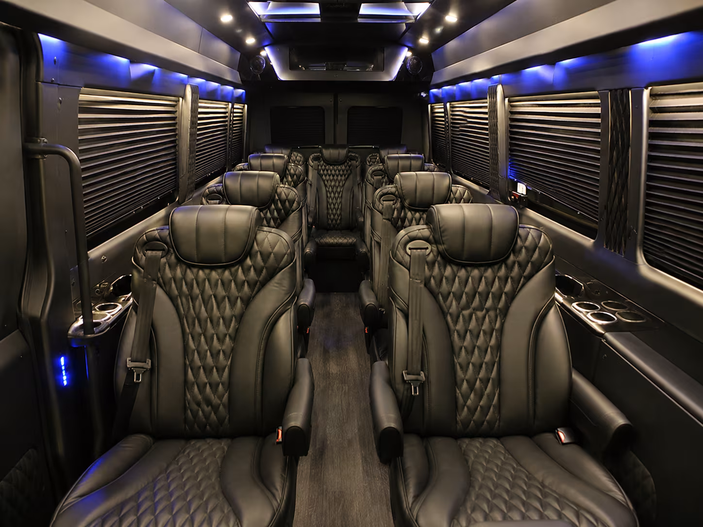 arlington 8 passenger sprinter van interior