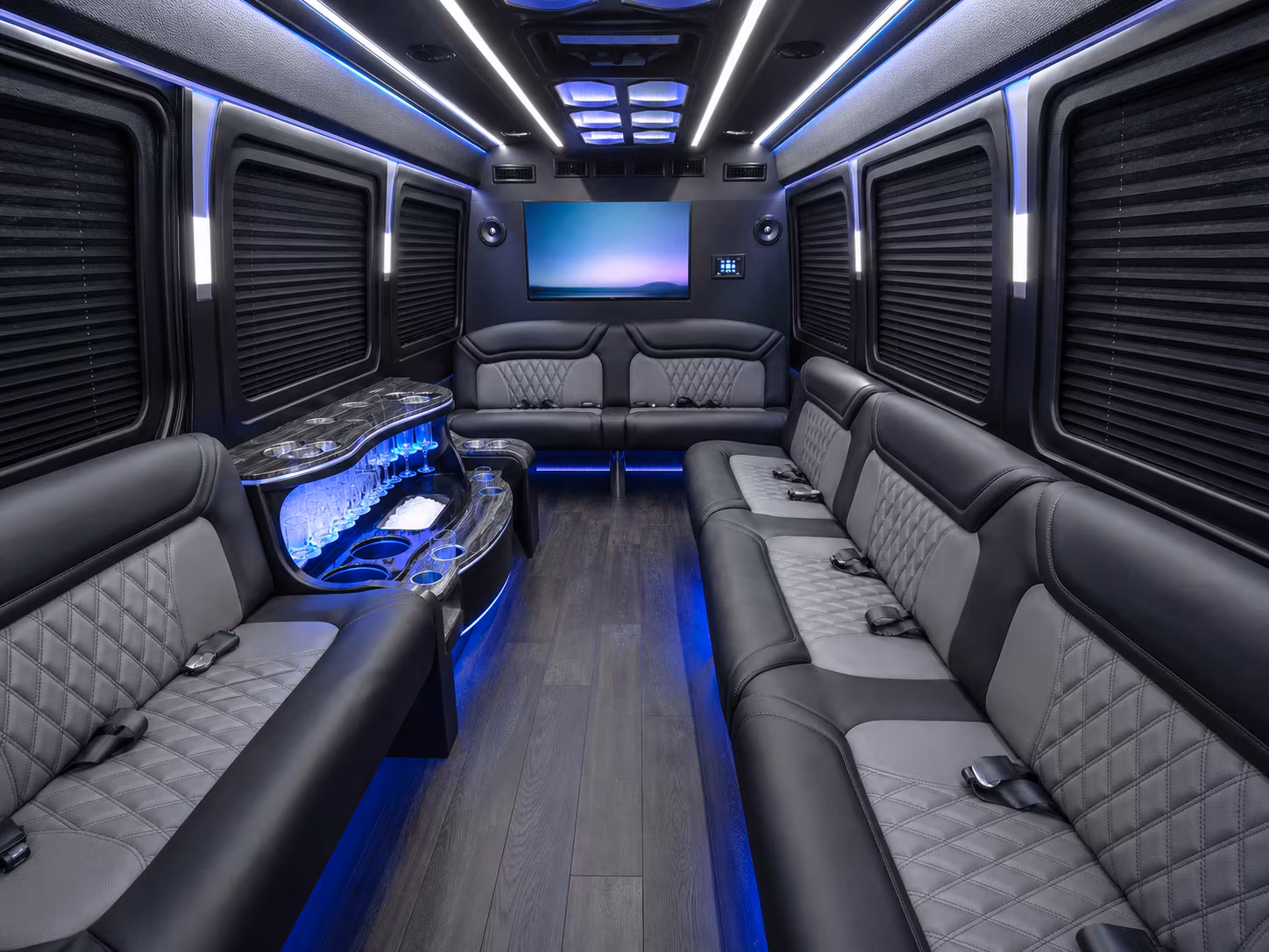 arlington airport sprinter van service for red eye flights and any hour pickups