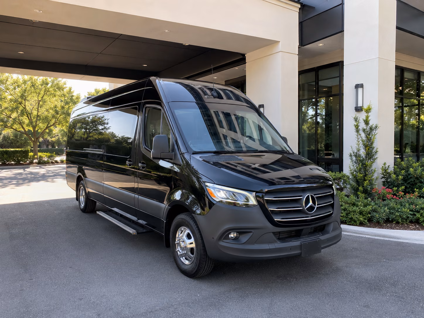 arlington employee shuttle van service